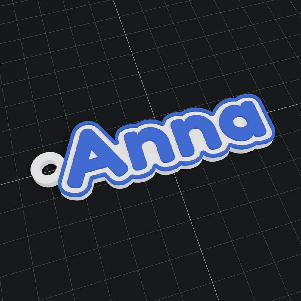 Keychain / name tag