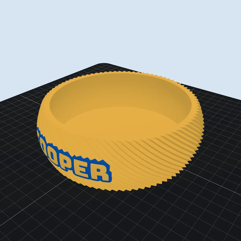 Pet bowl with a name