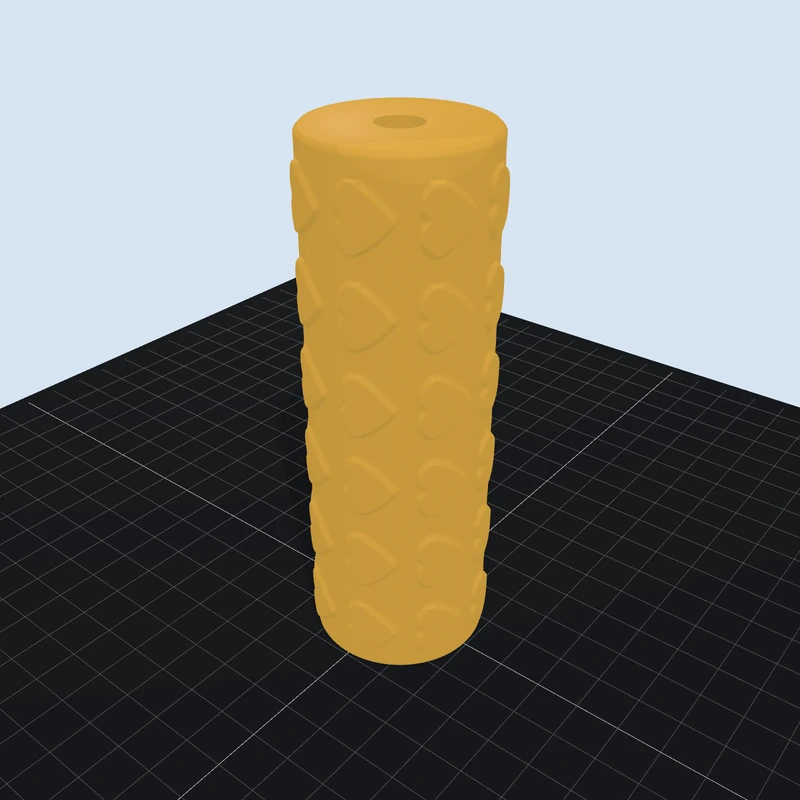 Texture roller — seamless pattern for clay