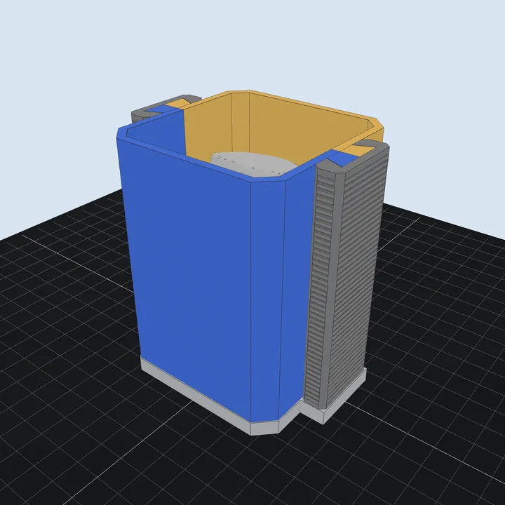 Silicone mold box